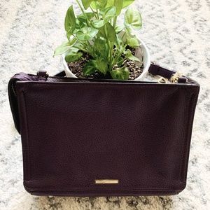 REBECCA MINKOFF MOTO 3 ZIP CROSSBODY BAG